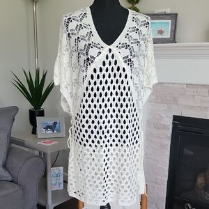 Midi Crochet Cover-Up
